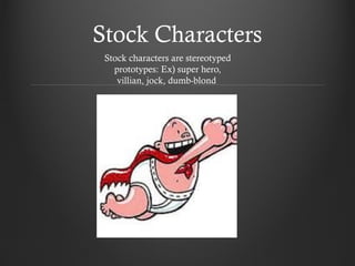 TYPES OF CHARACTERS POWERPOINT PRESENTATION | PPTX