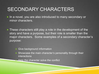 Introducing Types of Characters | PPTX