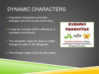 Introducing Types of Characters | PPTX