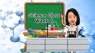 Science Class
Week 6
 
