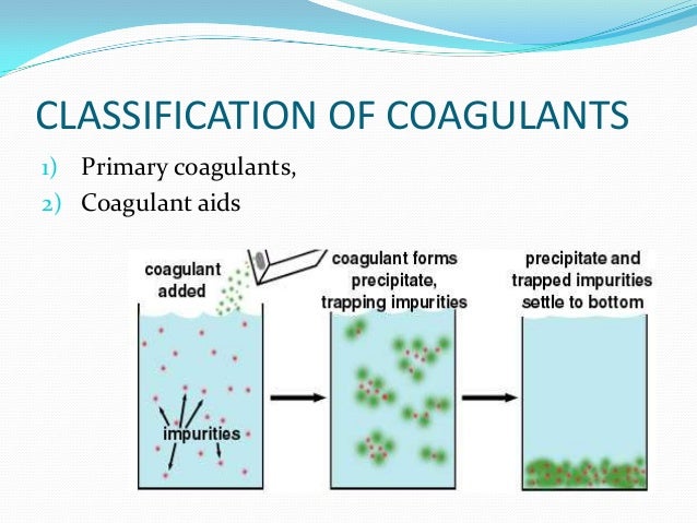 types of coagulants coagulant