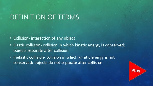 Types of collision