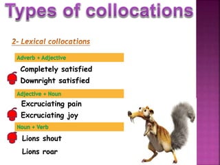 Types of collocations | PPT