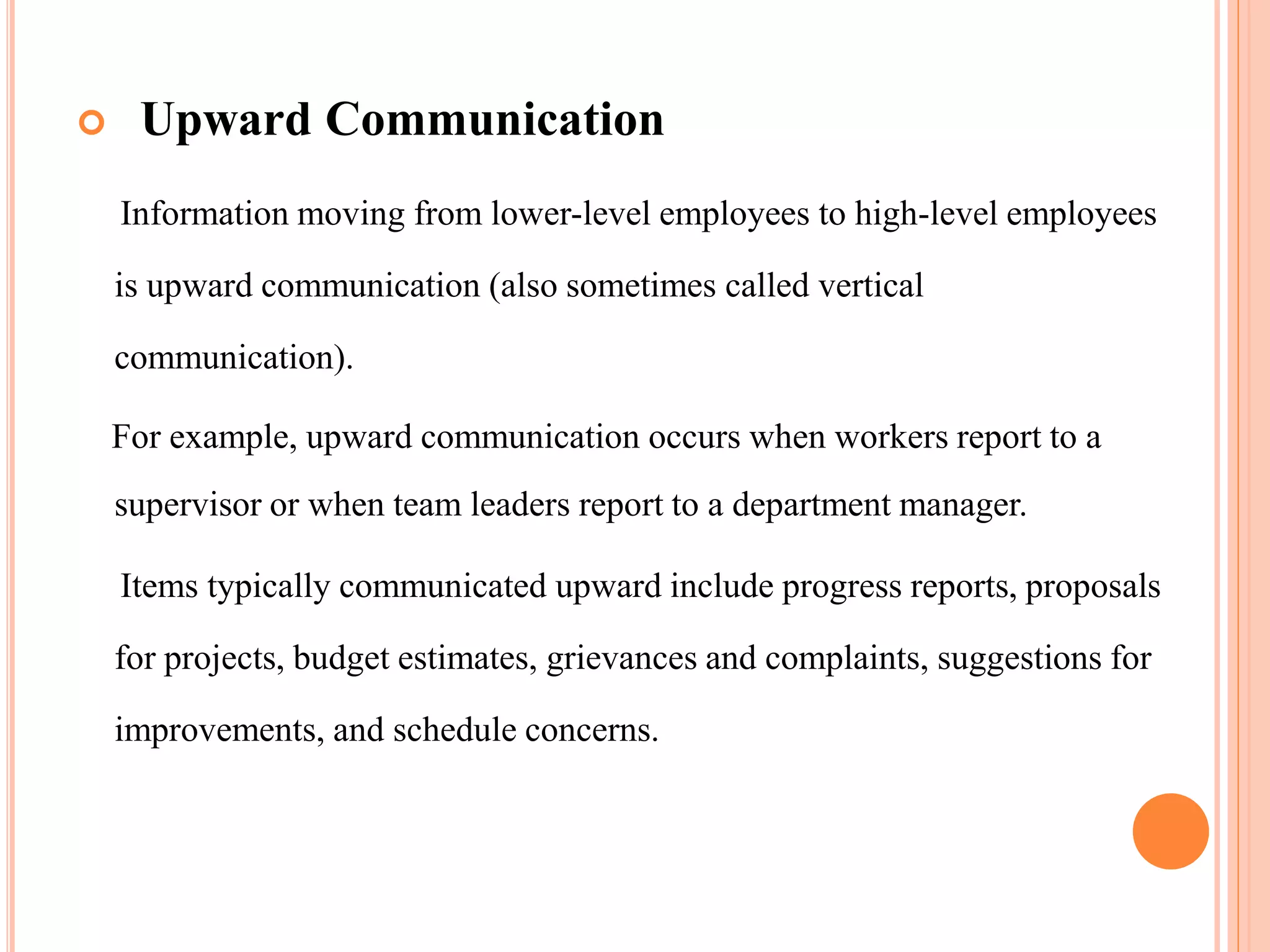 Types of communication