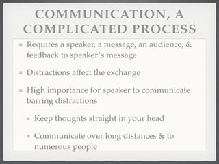 Types Of Communication; P 51 53 | KEY