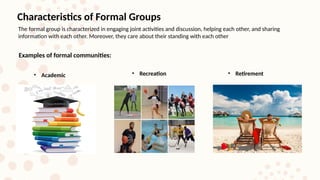 Comprehensive Overview of Community Types and Their Distinct ...