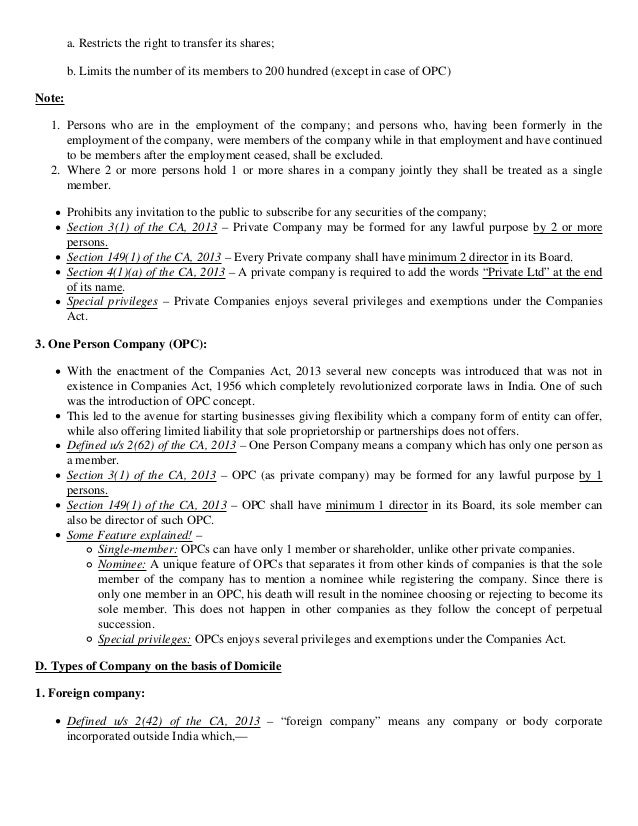 Types of Companies under Companies Act, 2013 taxguru.in.pdf