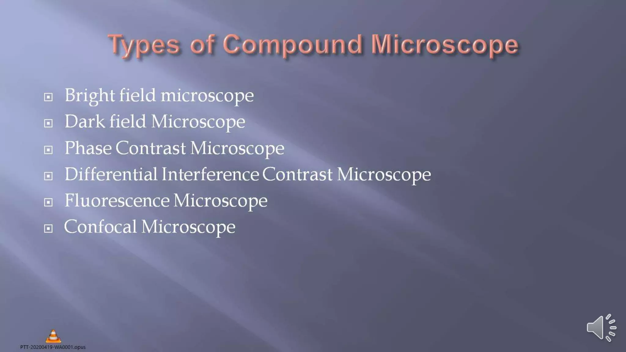 Types of compound microscope | PPTX