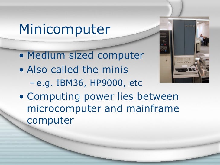 Types of computer