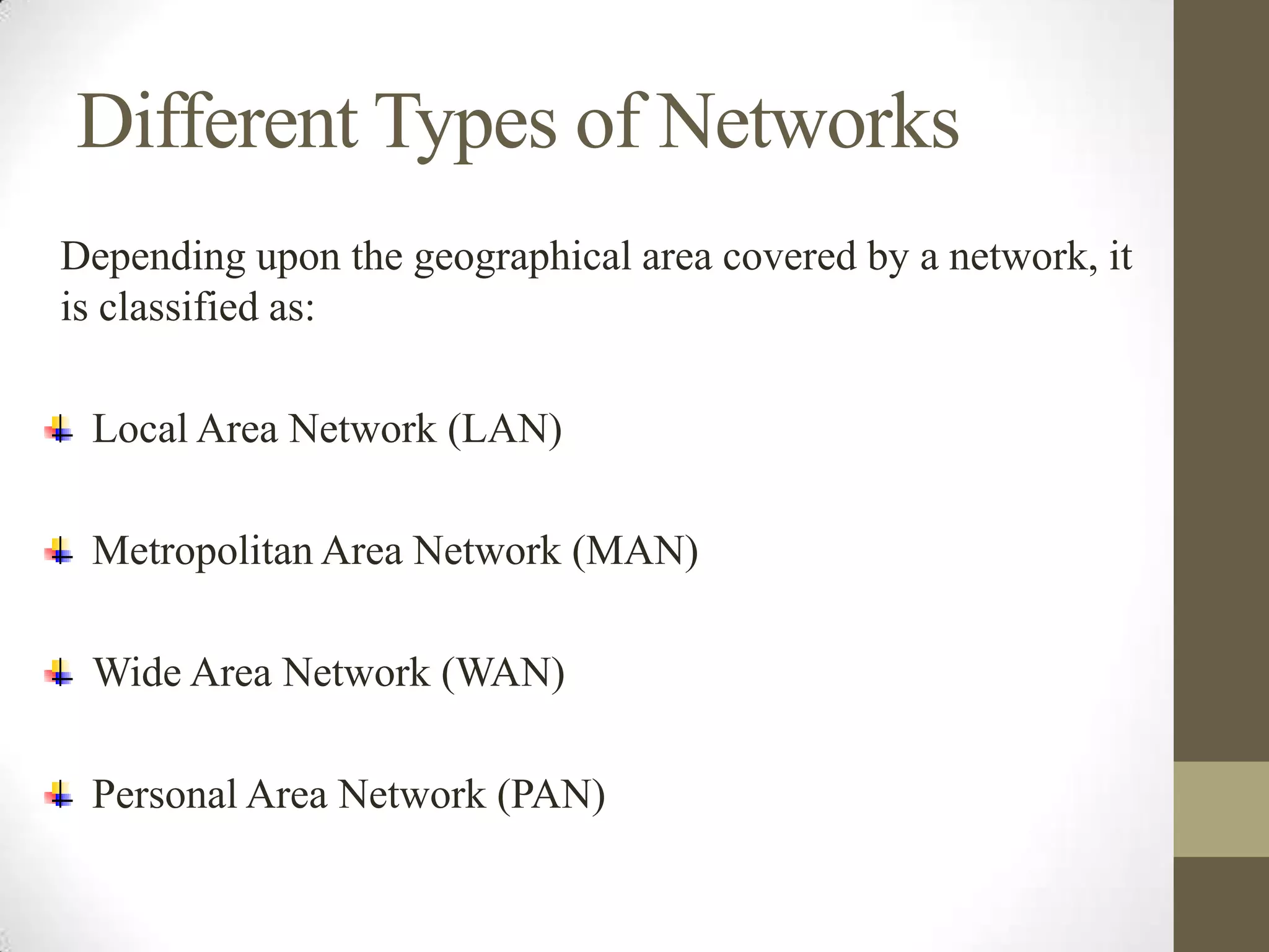Types of computer network | PPT | Free Download