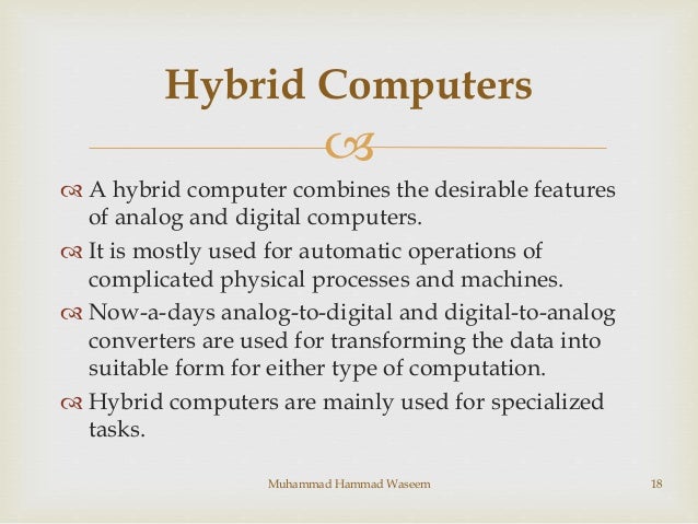 Types of Computer
