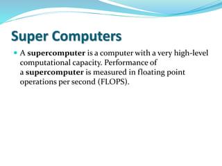 Types of computer and its history | PPTX