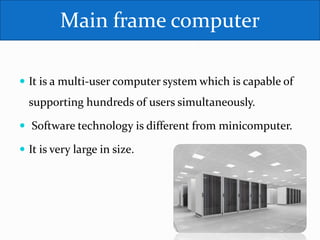 Types of computers | PPT