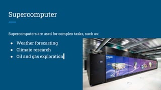 Types of computers | PPTX