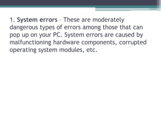 Types of Computer System Errors.pptx