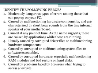 Types of Computer System Errors.pptx