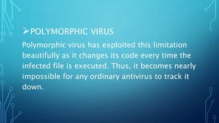 Types of computer viruses | PPTX