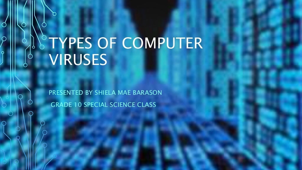 Types of computer viruses