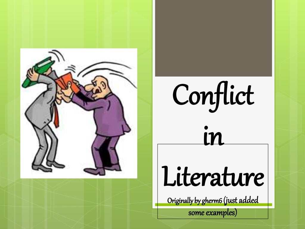 conflict in literature research paper