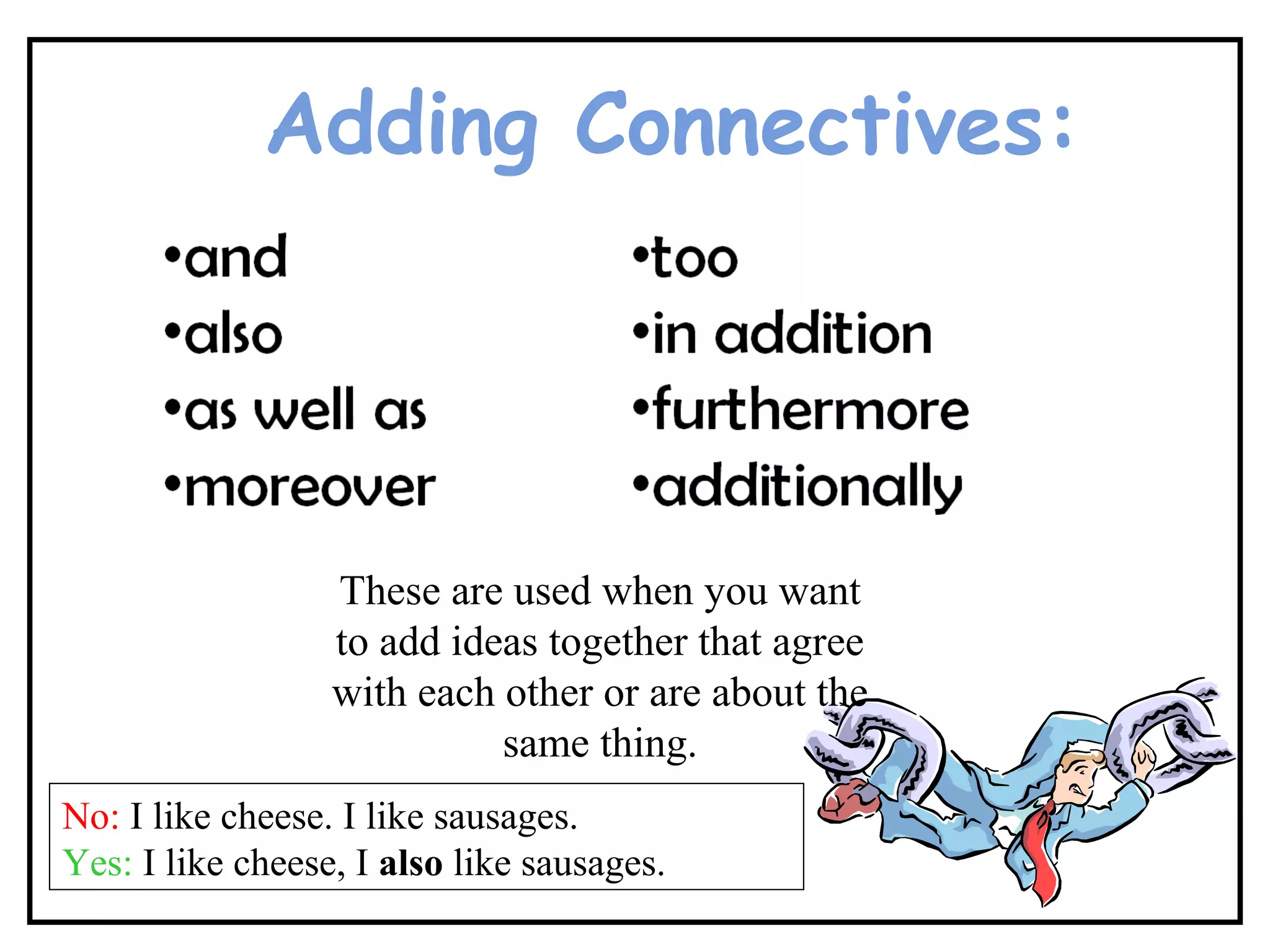 Types Of Connectives PPT 