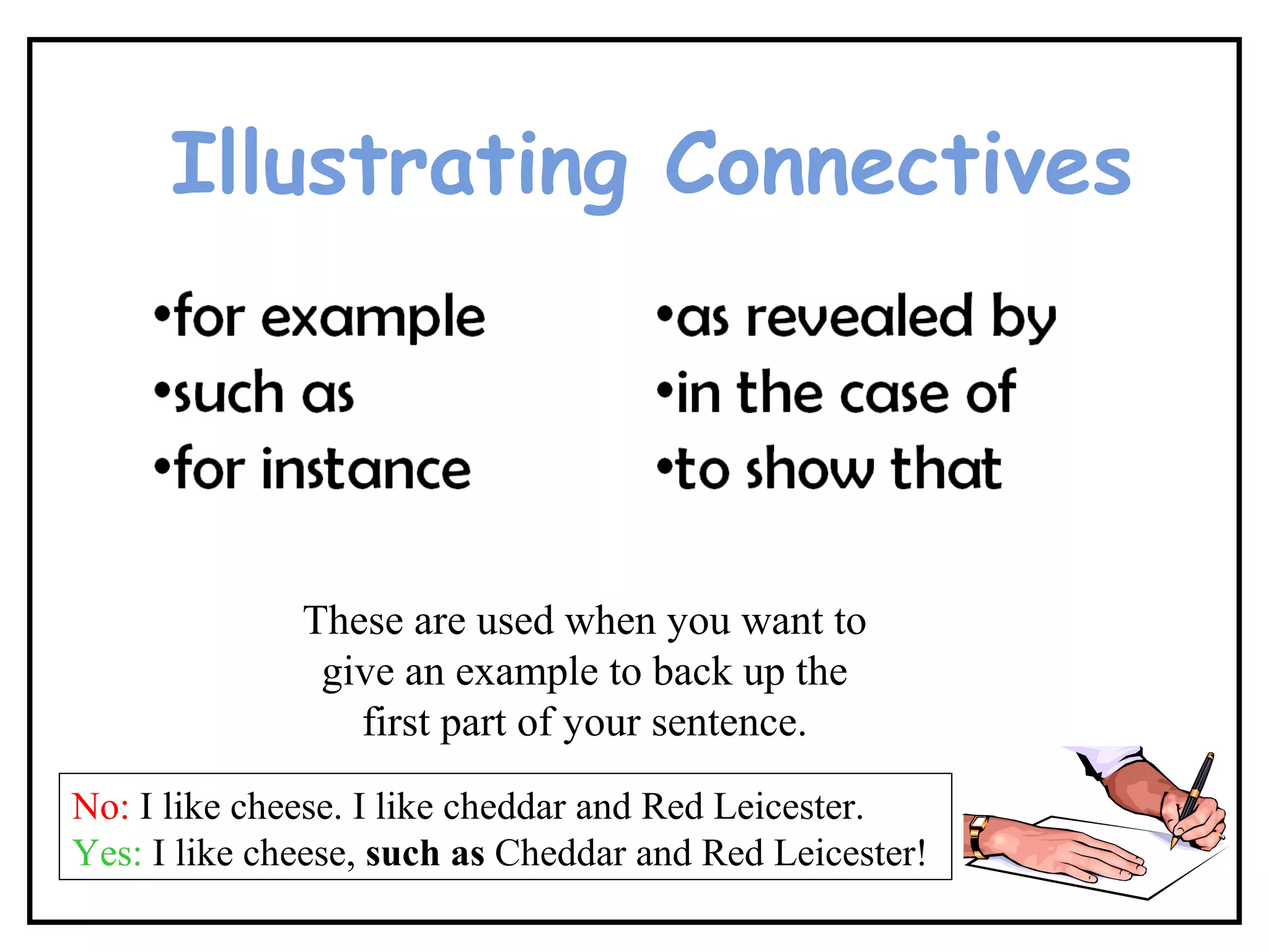 Types Of Connectives PPT 