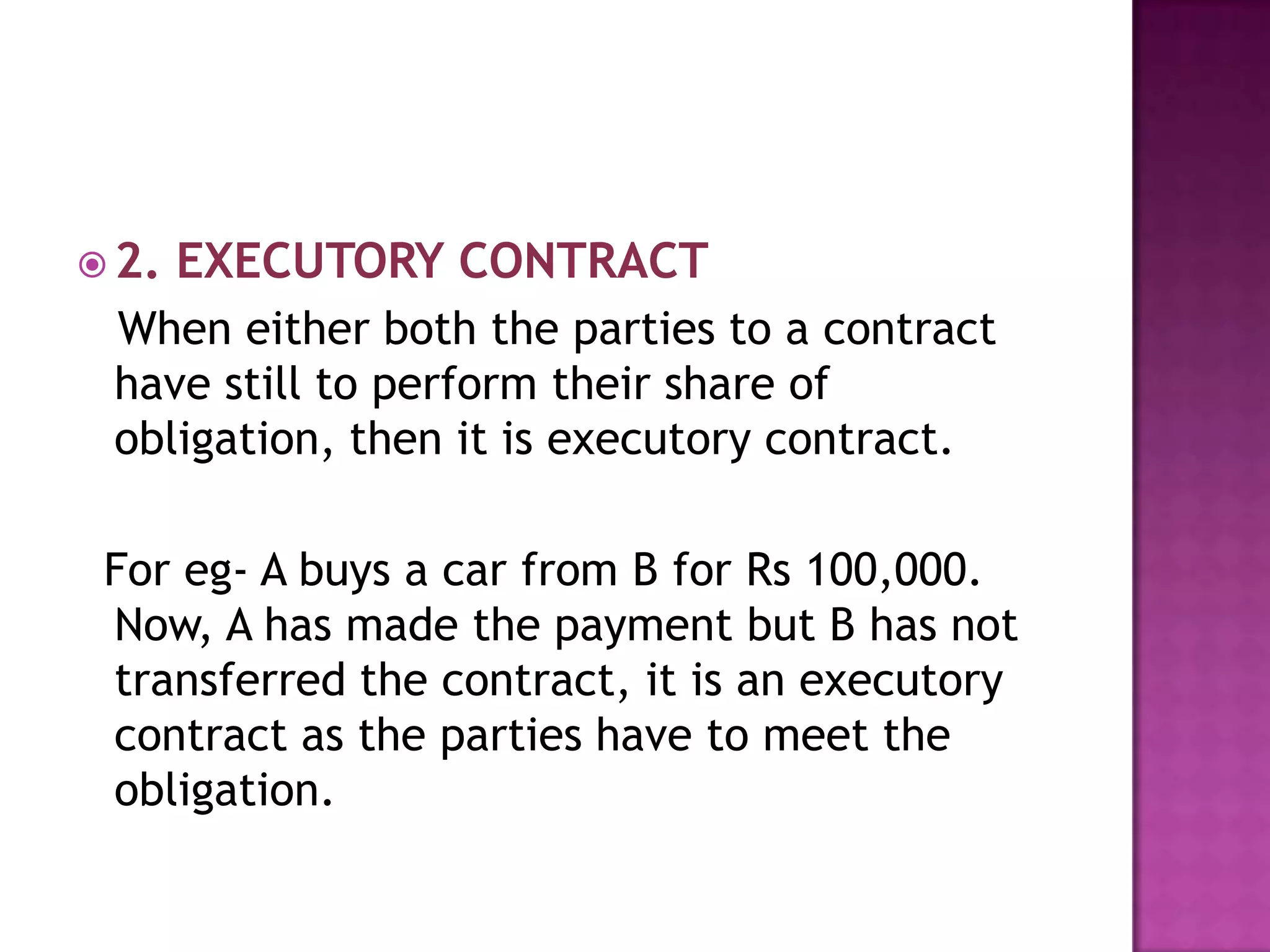 Types of contract | PPTX