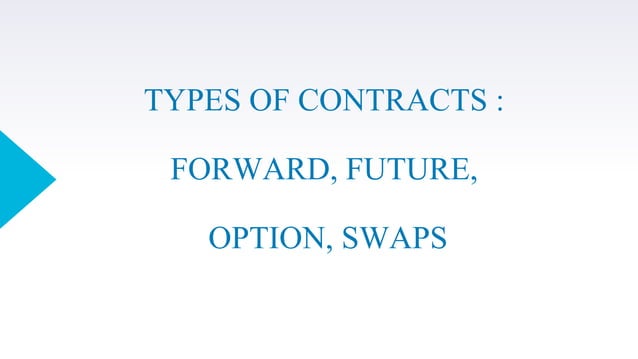Types of contract | PPT