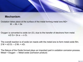 Types of corrosion | PPTX