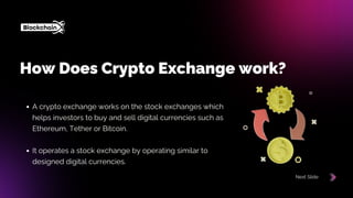 What are the 3 main types of crypto exchanges