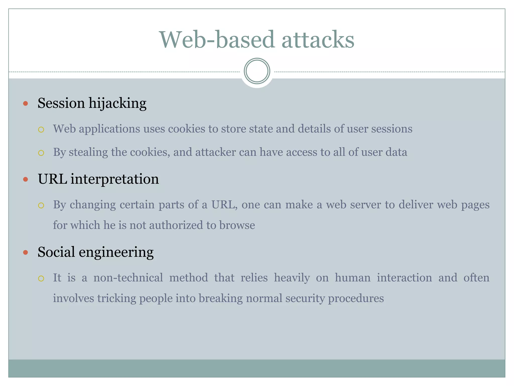 Types of cyber attacks | PPTX