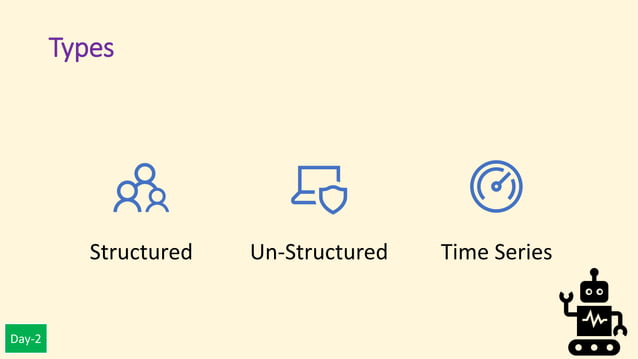 Types of data in Machine Learning day 2 | PDF