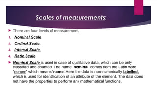 Types of data ,statistics for economics pptx | PPTX