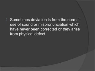 Deviation Defect Types of deviation | PPT