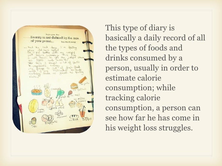 Types Of Diaries