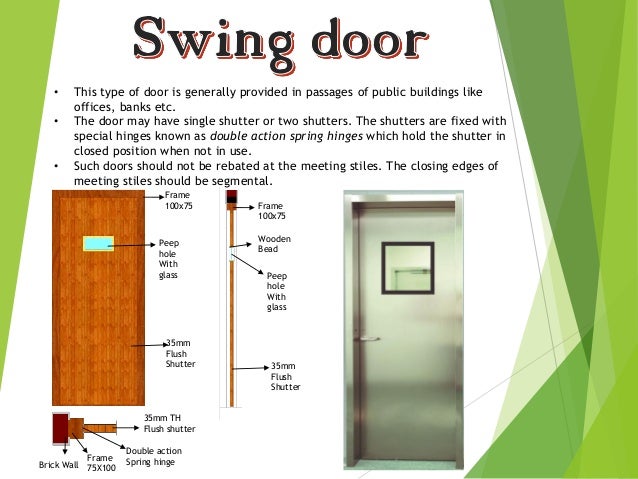 types of doors