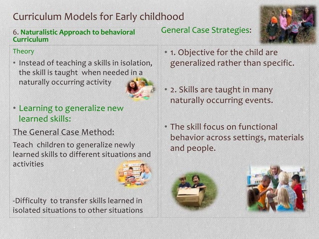 Types of Early Childhood Curricula by Arianny Calcagno, M.Ed. | PPTX ...