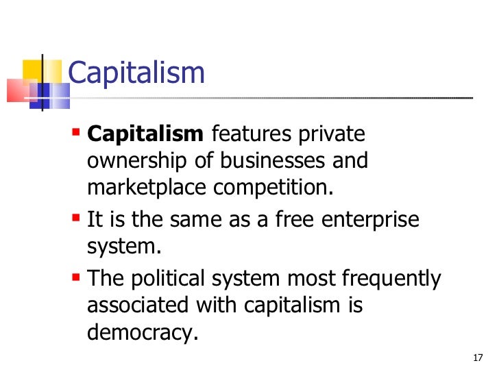 Types of economic systems