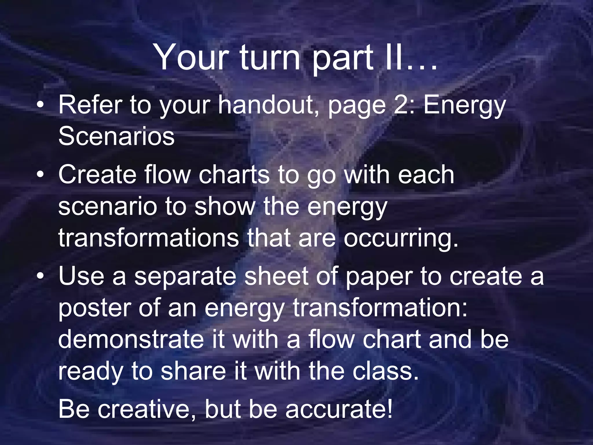 Energy Transformation | PPT