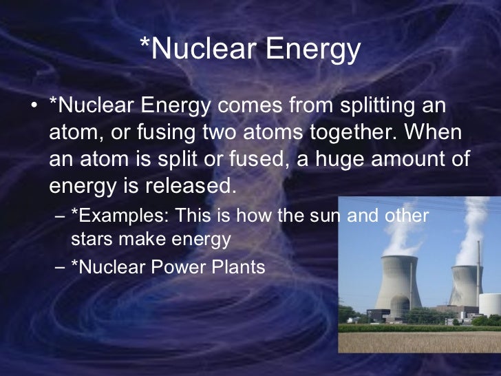 Energy Transformation