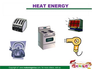 HEAT ENERGY




Copyright of www.makemegenius.com, for more videos ,visit us.
 