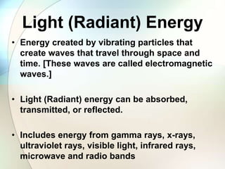 Radiant Examples Types of Energy (1).ppt