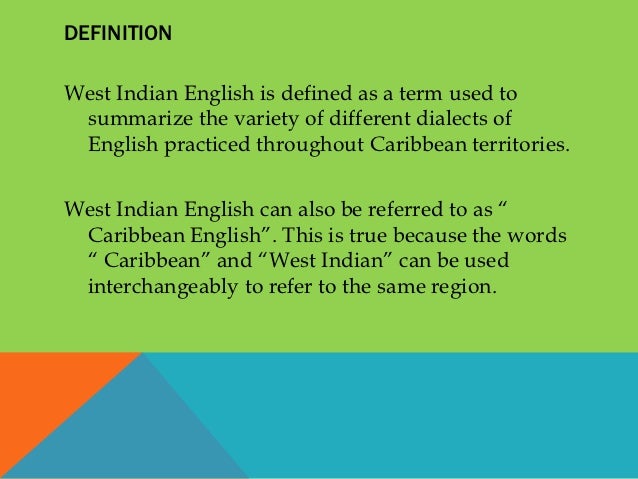 Types of English