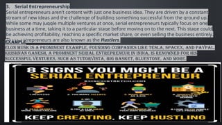 Serial Entrepreneur Examples Different Types of entrepreneurs in the world.pptx