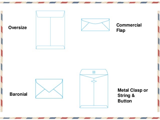 Types of envelops