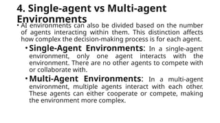 Types of Environments in AI.pptx for Agent | PPTX