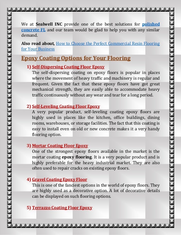 Types of Epoxy Floor Coatings and Their Applications.pdf
