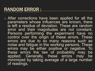 Error and its types | PPTX