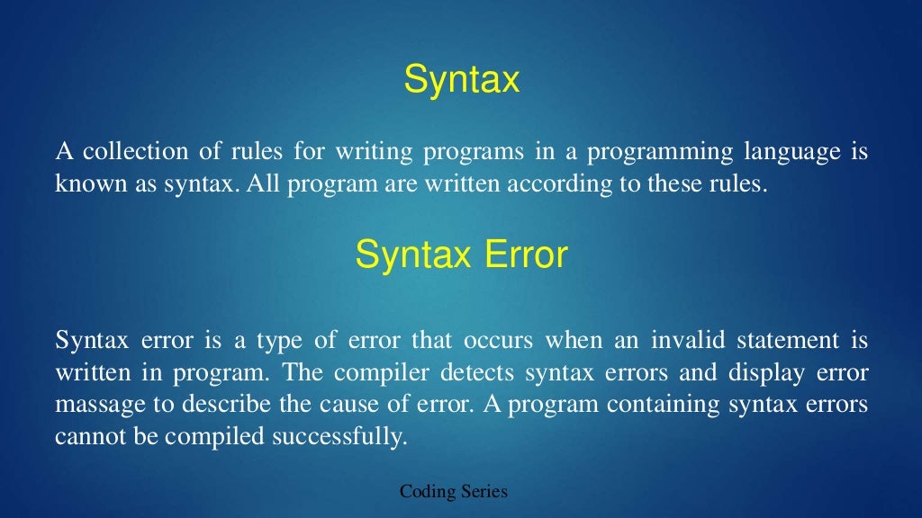 6. Discuss different types of error in C. ||C Programming tutorial.