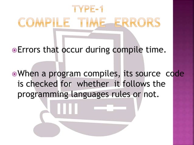 Types of errors | PPTX