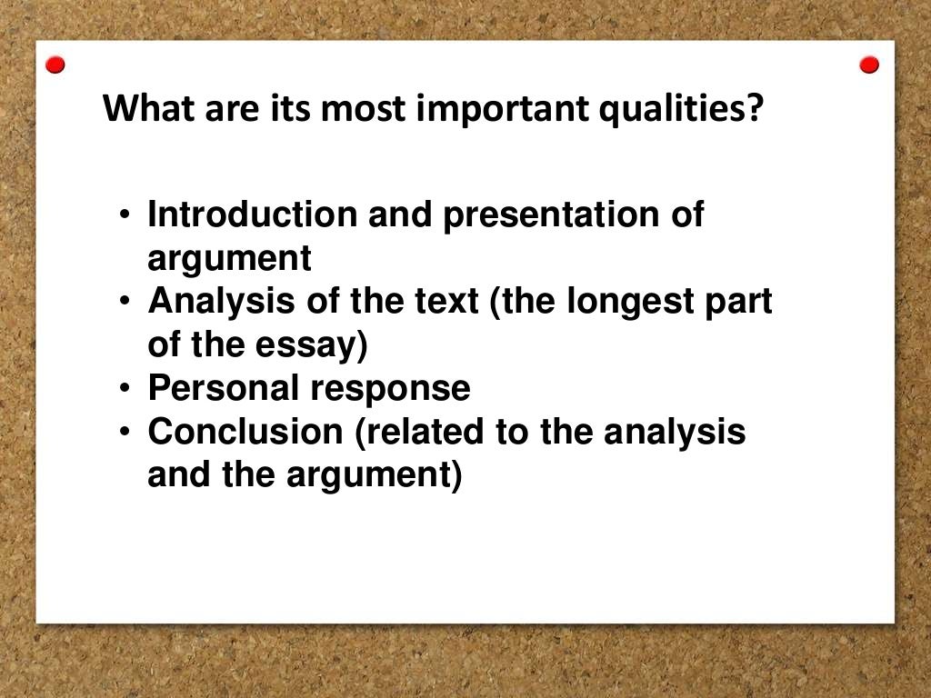 types of analytical writing